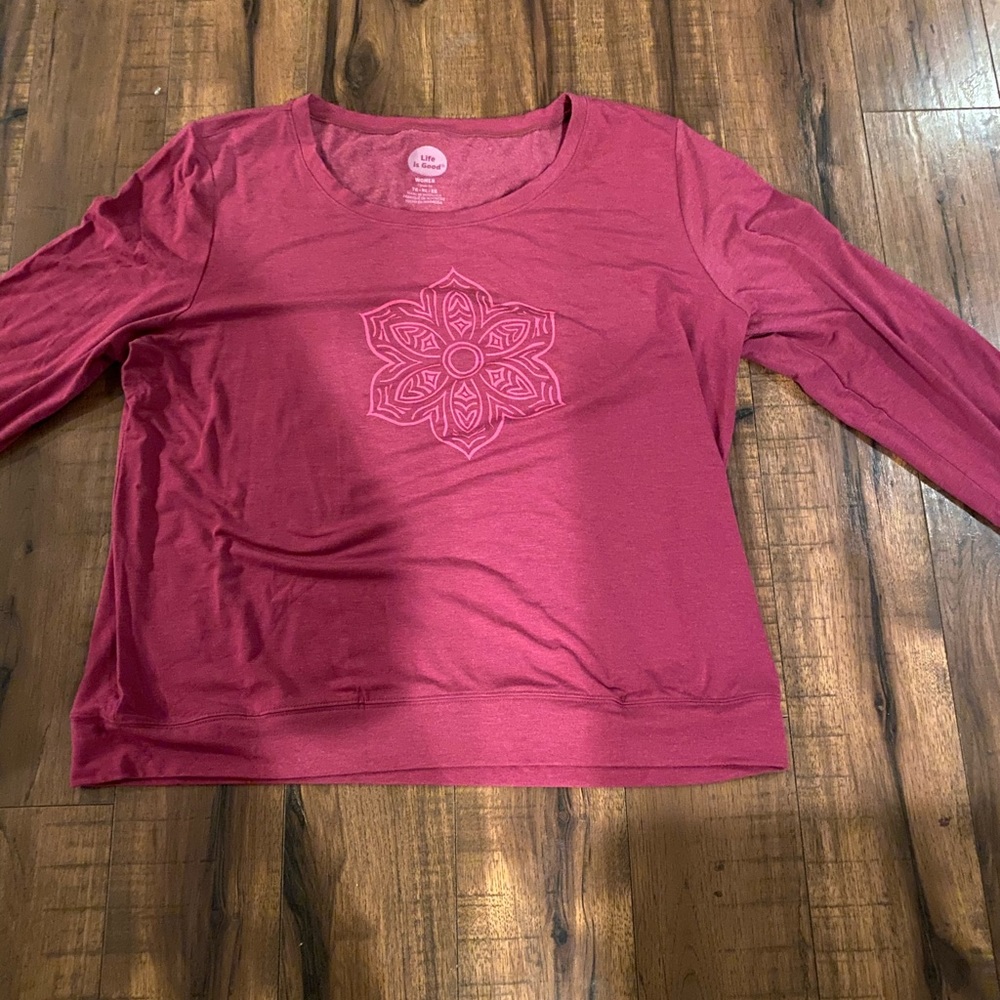 Life is good Supreme Mandala Pattern Shirt